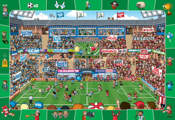 EURO SPOT & FIND-100 PC SOCCER