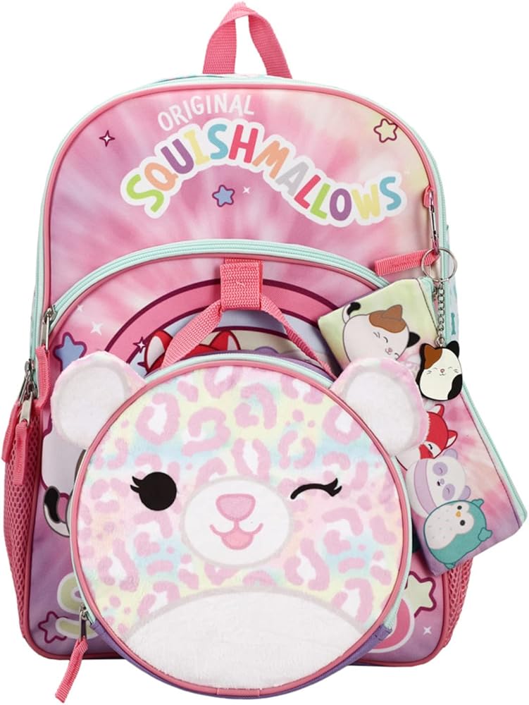 SQUISHMALLOW 5-PC BACKPACK SET