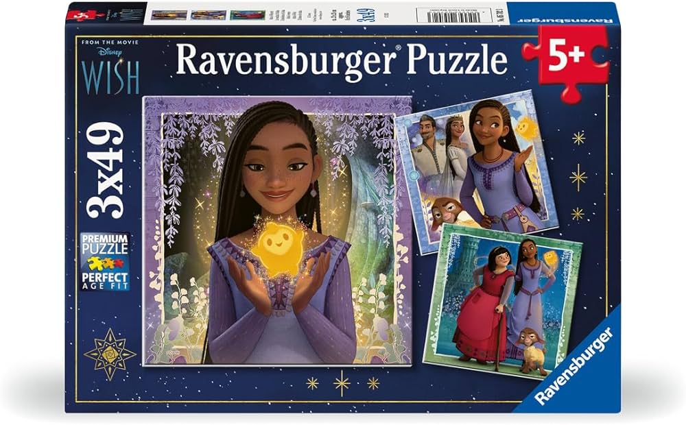 RAVENSBURG 3 X 49 PC DISNEY WISH