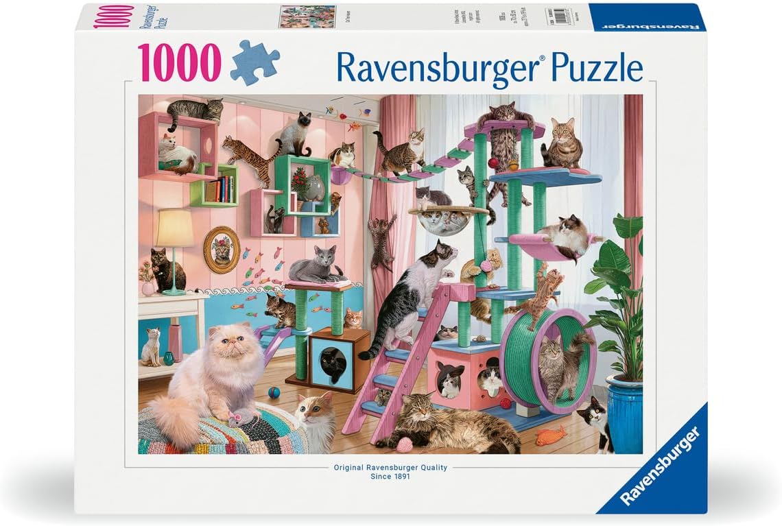 RAVENSBURG 1000 PC CAT TREE HEAVEN
