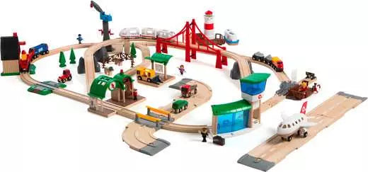 BRIO RAILWAY WORLD DELUXE SET