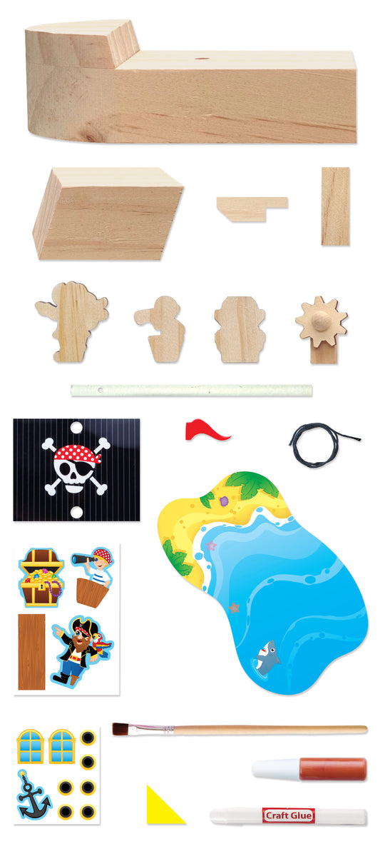 C4K BUILDEEZ! PIRATE SHIP THE SEA SKULL