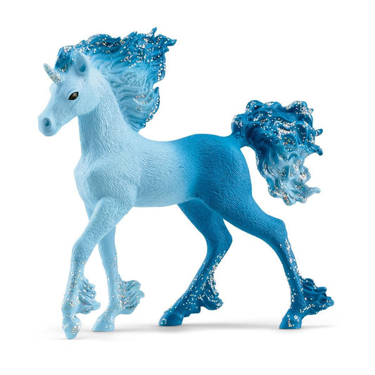 SCHLEICH ELEMENTA WATER FLAMES UNICORN FOAL