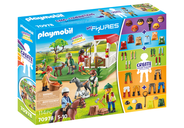 PLAYMOBIL MY FIGURES: HORSE RANCH