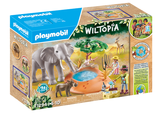 PLAYMOBIL WILTOPIA ELEPHANT AT THE WATERHOLE