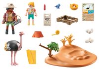 PLAYMOBIL WILTOPIA OSTRICH KEEPERS