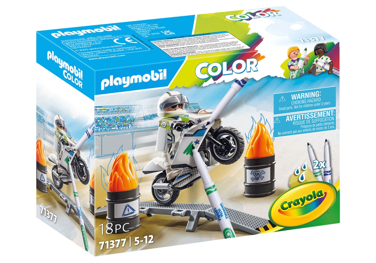 PLAYMOBIL COLOR: MOTORBIKE