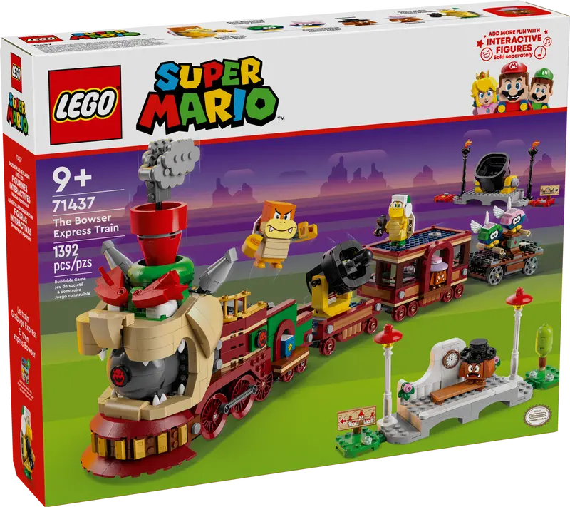 LEGO SUPER MARIO THE BOWSER EXPRESS TRAIN