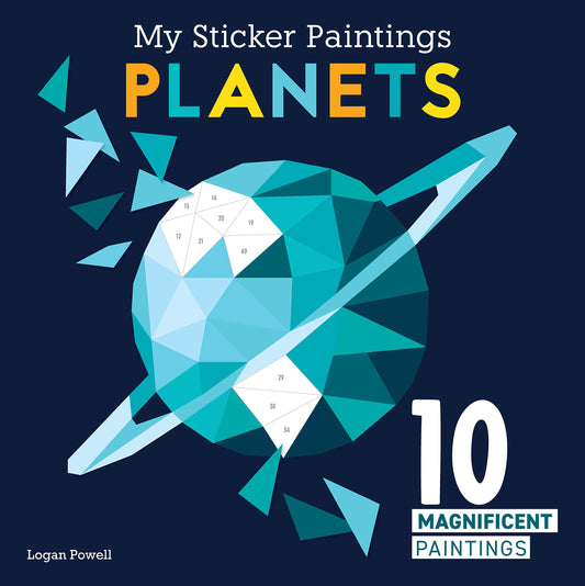 MY STICKER PAINTINGS: PLANETS