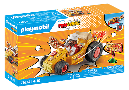 PLAYMOBIL FUNSTARS RACING PIZZA