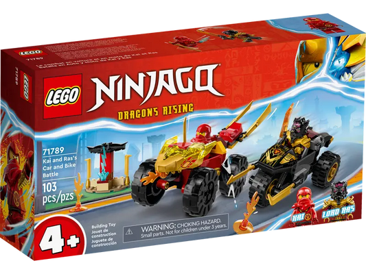 LEGO NINJAGO KAI & RAS'S CAR AND BIKE BATTLE