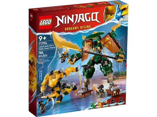 LEGO NINJAGO LLOYD & ARIN'S NINJA TEAM MECHS