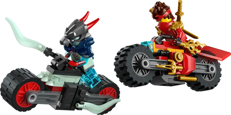 LEGO NINJAGO KAI'S MOTORCYCLE SPEED RACE