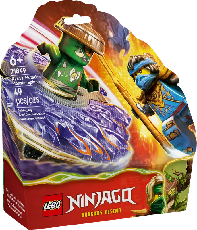 LEGO NINJAGO NYA VS. MUTATION MONSTER SPINNER