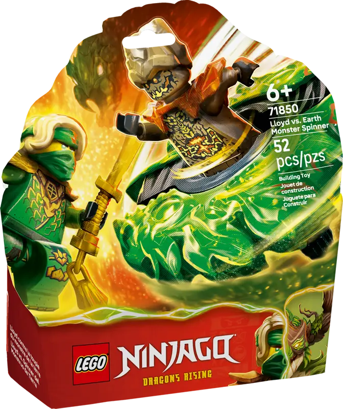 LEGO NINJAGO LLOYD VS. EARTH MONSTER SPINNER