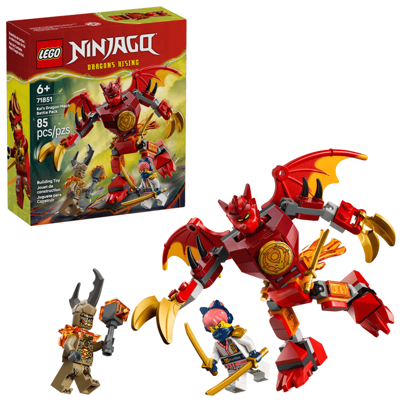 LEGO NINJAGO KAI'S DRAGON MECH BATTLE PACK