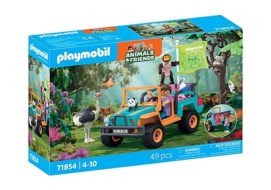 PLAYMOBIL ANIMALS & FRIENDS OFF-ROAD VEHICLE
