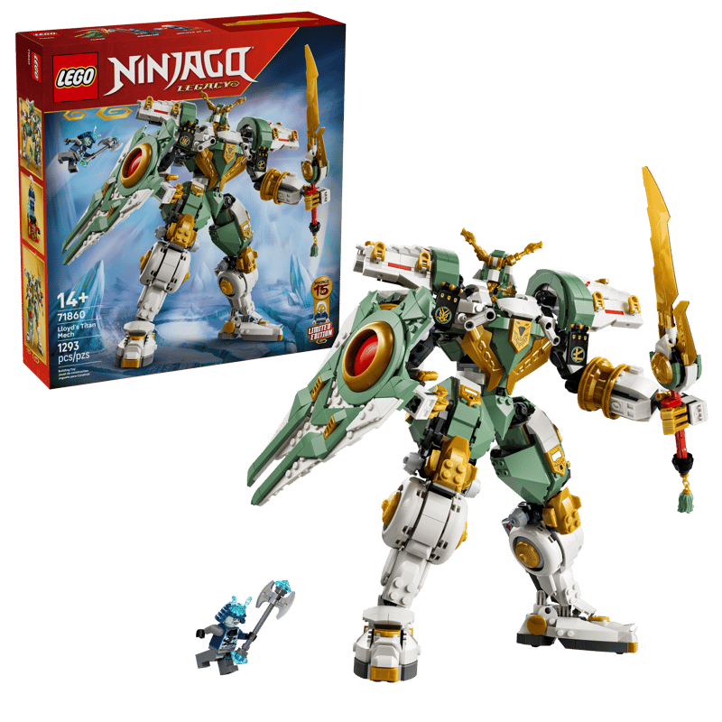 LEGO NINJAGO LLOYD'S TITAN MECH 15TH ANNIVERSARY