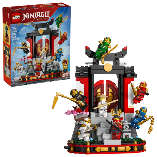 LEGO NINJAGO NINJA CHARACTER DISPLAY 15TH ANNIVERSARY
