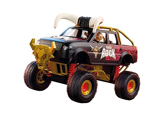 PLAYMOBIL WWE THE ROCK MONSTER TRUCK
