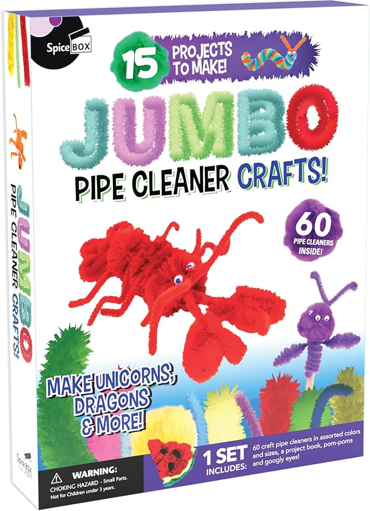 SPICEBOX- PIPE CLEANER CRAFTS