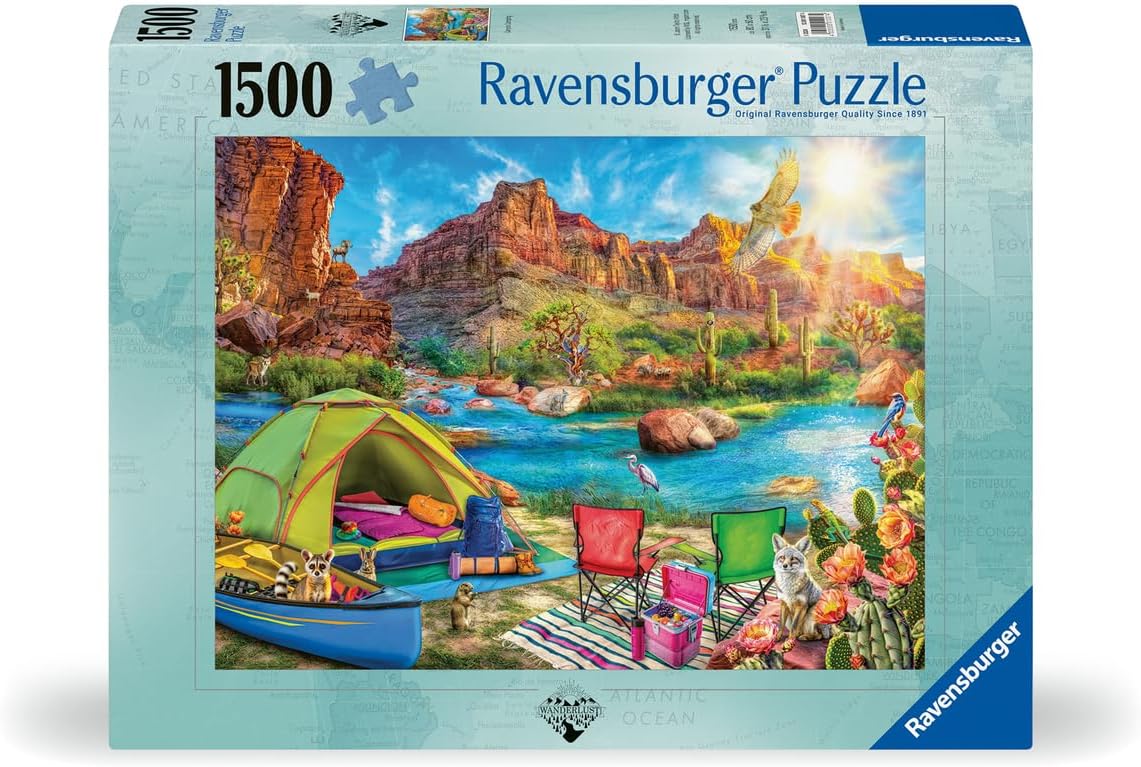 RAVENSBURG 1500 PC CANYON CAMPING