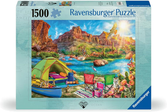 RAVENSBURG 1500 PC CANYON CAMPING