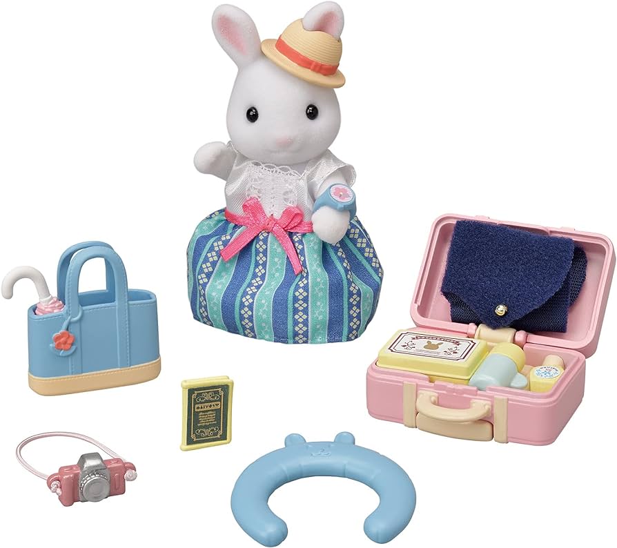 CALICO SNOW RABBIT MOTHER WEEKEND TRAVEL SET