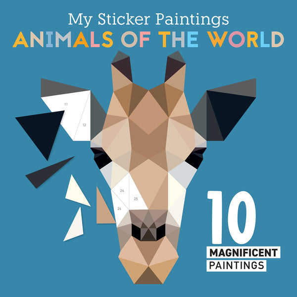 MY STICKER PAINTINGS: ANIMALS OF THE WORLD