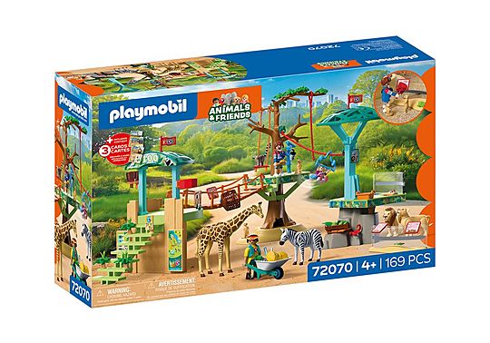 PLAYMOBIL ZOO WILDERNESS CLIMBING PARK