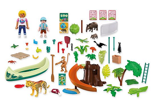 PLAYMOBIL ZOO JUNGLE ADVENTURE