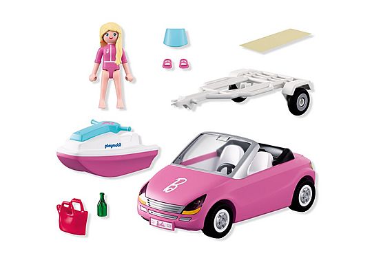 PLAYMOBIL BARBIE CONVERTIBLE