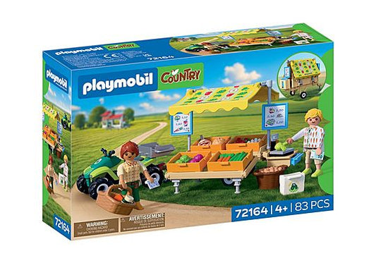 PLAYMOBIL COUNTRY FARM STAND WITH QUAD