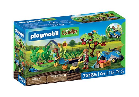 PLAYMOBIL COUNTRY IDYLLIC VEGETABLE GARDEN