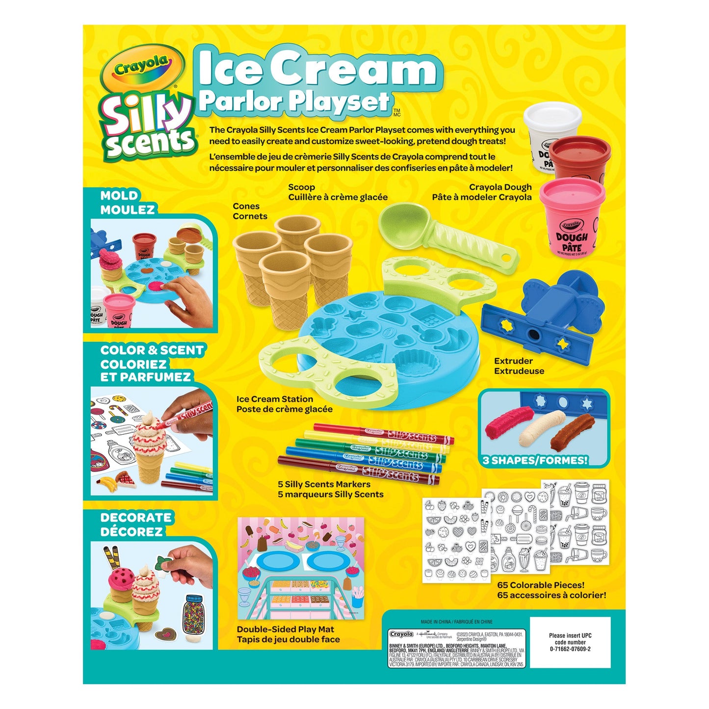 CRAYOLA SILLY SCENTS ICE CREAM PARLOR PLAYSET