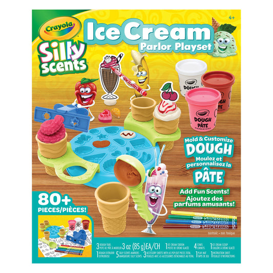 CRAYOLA SILLY SCENTS ICE CREAM PARLOR PLAYSET