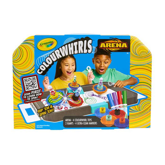 CRAYOLA COLOUR WHIRLS ARENA SET