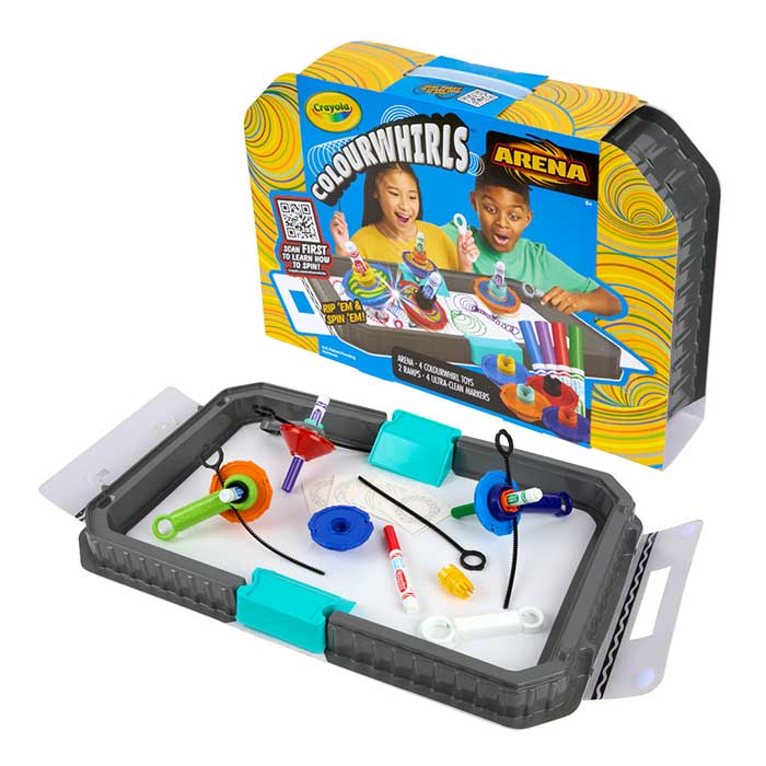 CRAYOLA COLOUR WHIRLS ARENA SET
