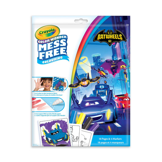 CRAYOLA COLOR WONDER BATWHEELS