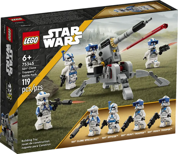 LEGO STAR WARS 501ST CLONE TROOPERS BATTLE PACK