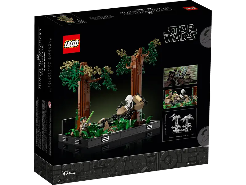 LEGO STAR WARS ENDOR SPEEDER CHASE DIORAMA