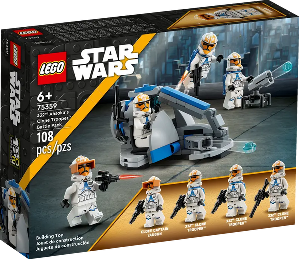 LEGO STAR WARS 332ND AHSOKA'S CLONE TROOPER BATTLE PACK