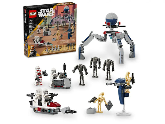 LEGO STAR WARS CLONE TROOPER & BATTLE DROID PACK