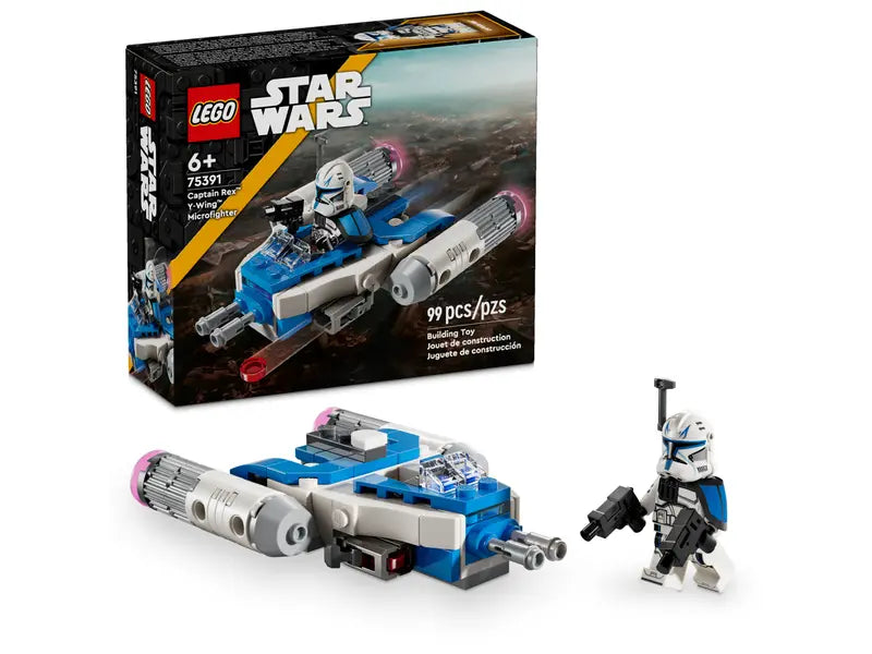 LEGO STAR WARS CAPTAIN REX Y-WING MICROFIGHTER