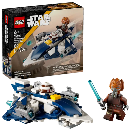 LEGO STAR WARS PLO KOON'S JEDI STARFIGHTER MICROFIGHTER