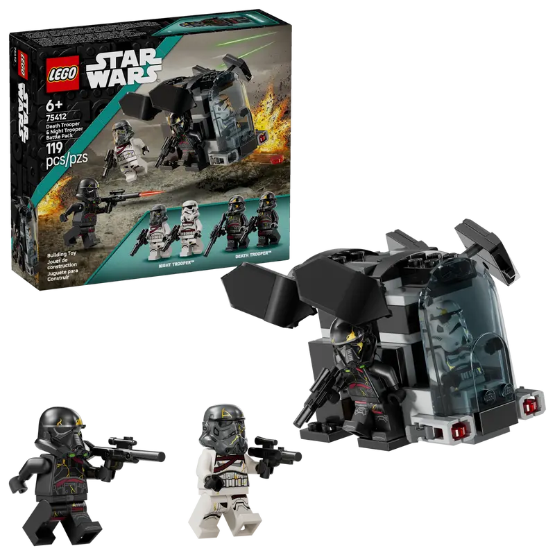 LEGO STAR WARS DEATH TROOPER & NIGHT TROOPER BATTLE BACK