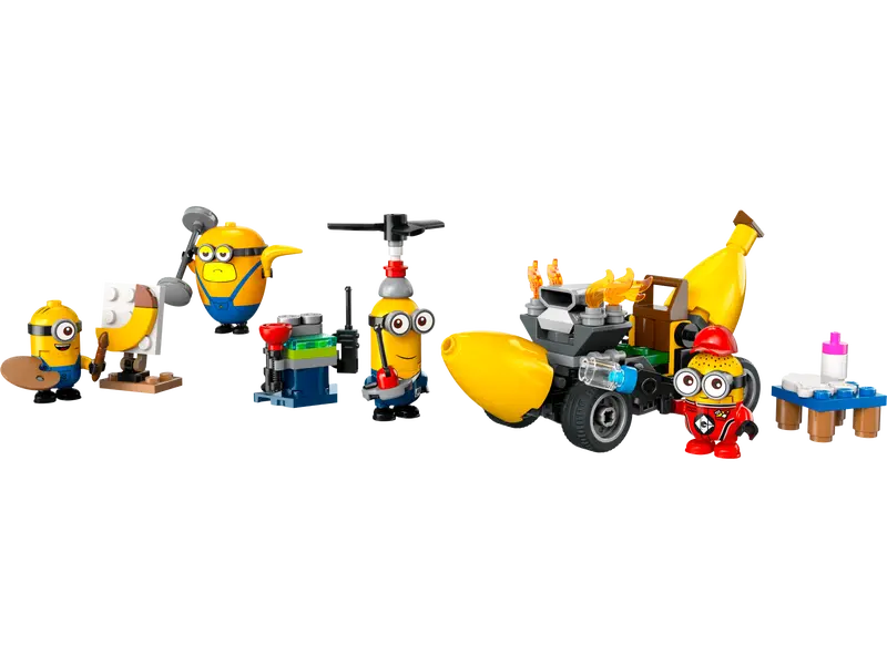 LEGO DESPICABLE ME 4 MINIONS & BANANA CAR