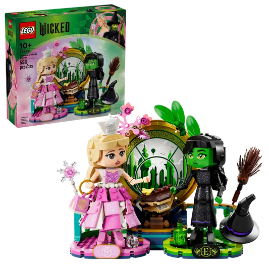 LEGO WICKED ELPHABA & GLINDA FIGURES