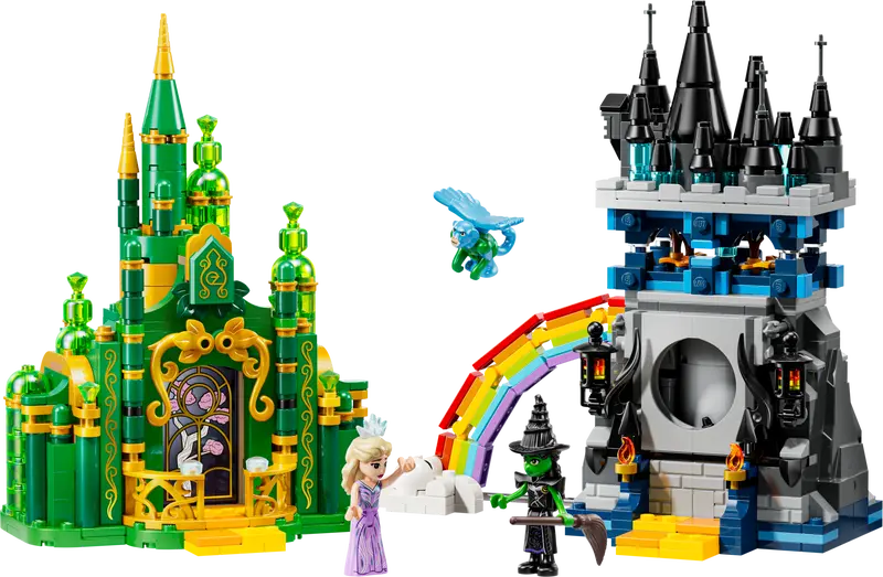 LEGO WICKED EMERALD CITY & KIAMO KO CASTLE