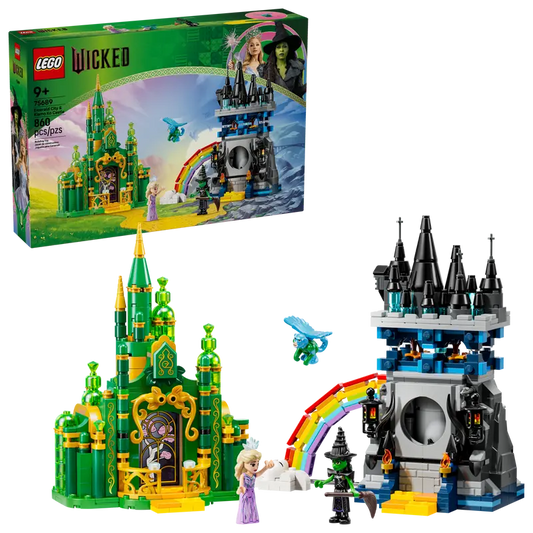 LEGO WICKED EMERALD CITY & KIAMO KO CASTLE